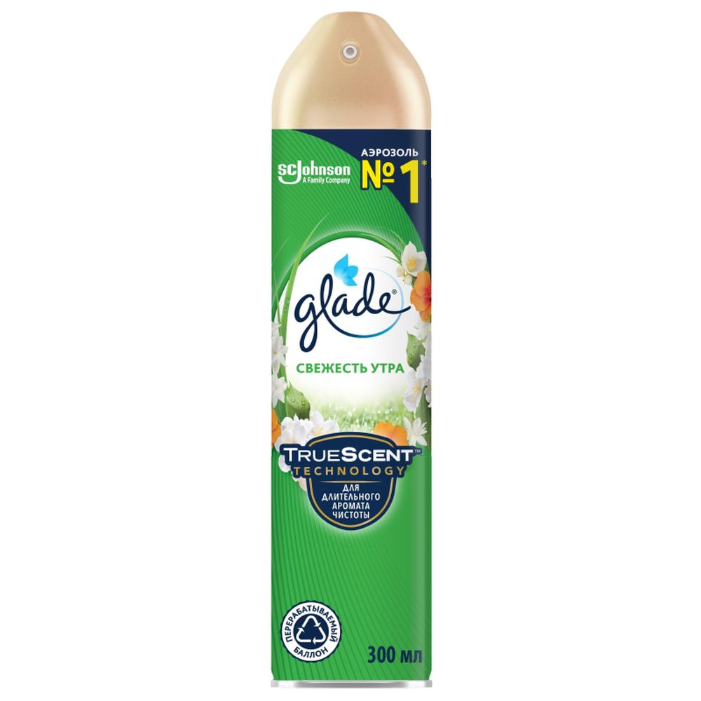 Освежитель воздуха Glade Свежесть утра, 300мл