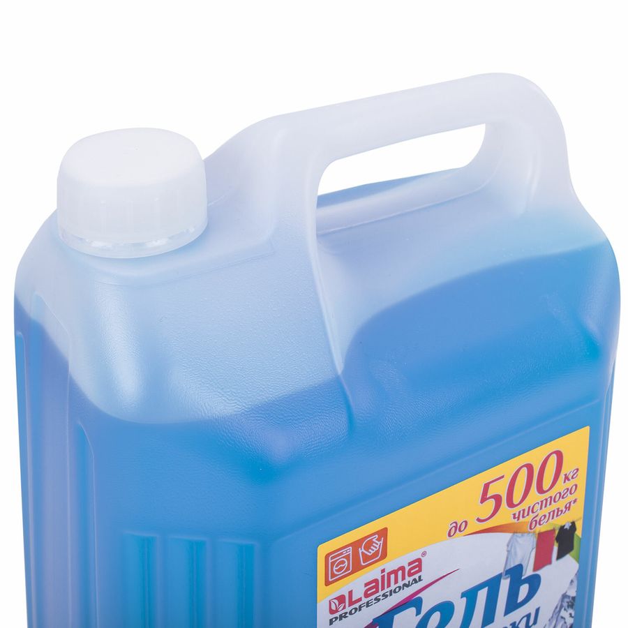 Гель для стирки белья и всех видов тканей 5 л, LAIMA PROFESSIONAL