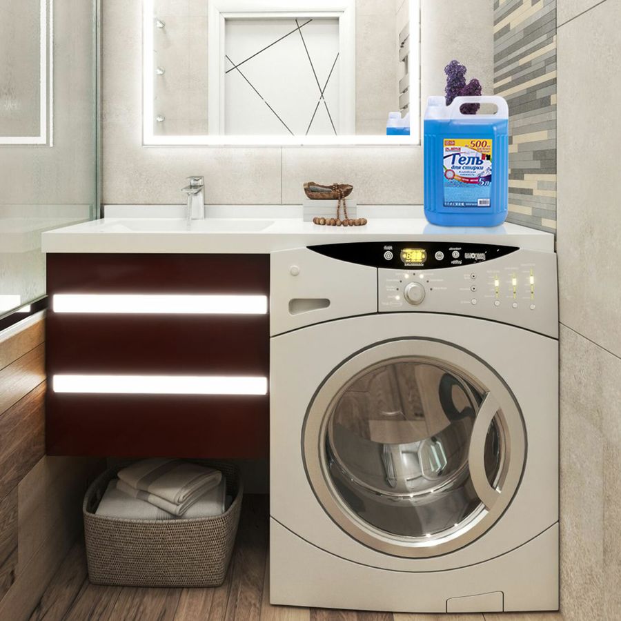 Гель для стирки белья и всех видов тканей 5 л, LAIMA PROFESSIONAL