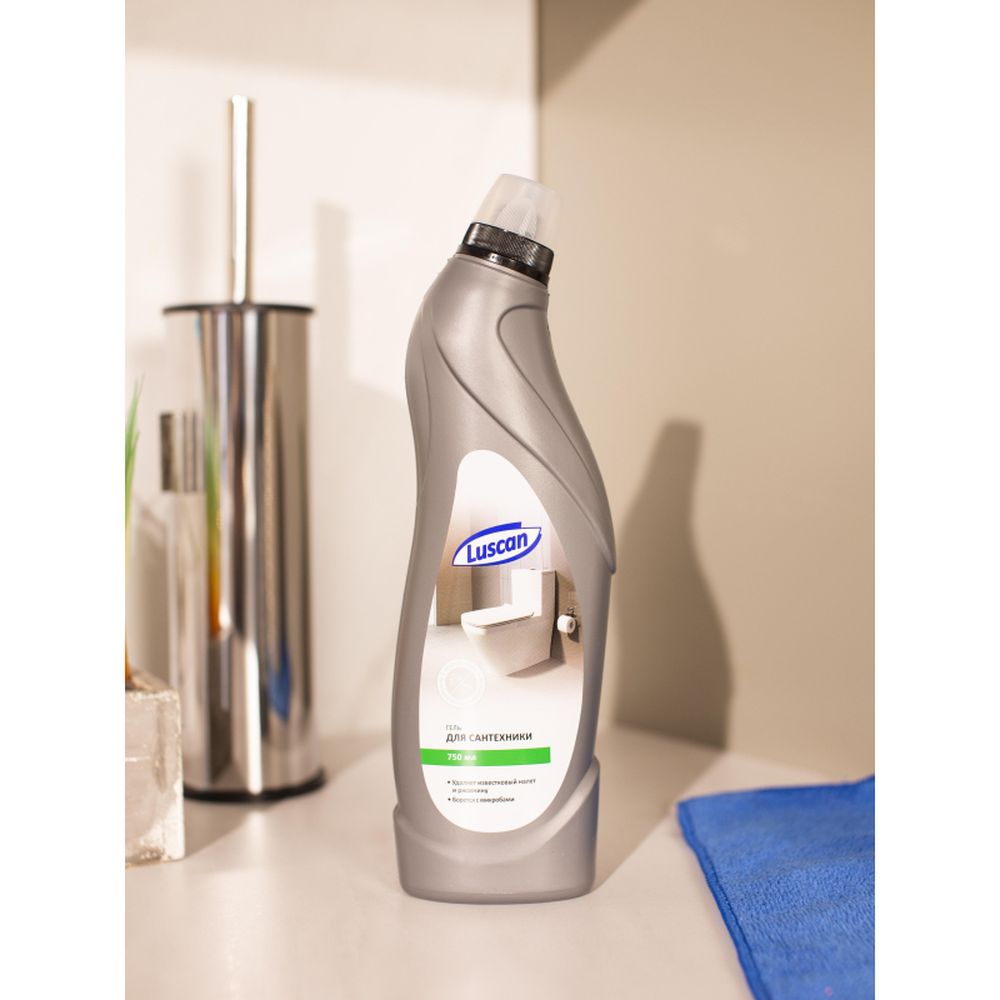 Средство для сантехники LUSCAN 750мл гель с кислотой
