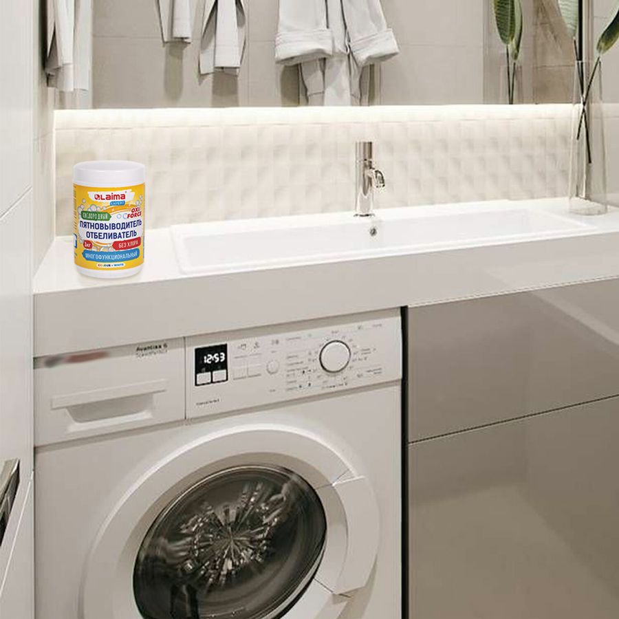 Пятновыводитель-отбеливатель кислородный многофункциональный 1 кг, LAIMA EXPERT