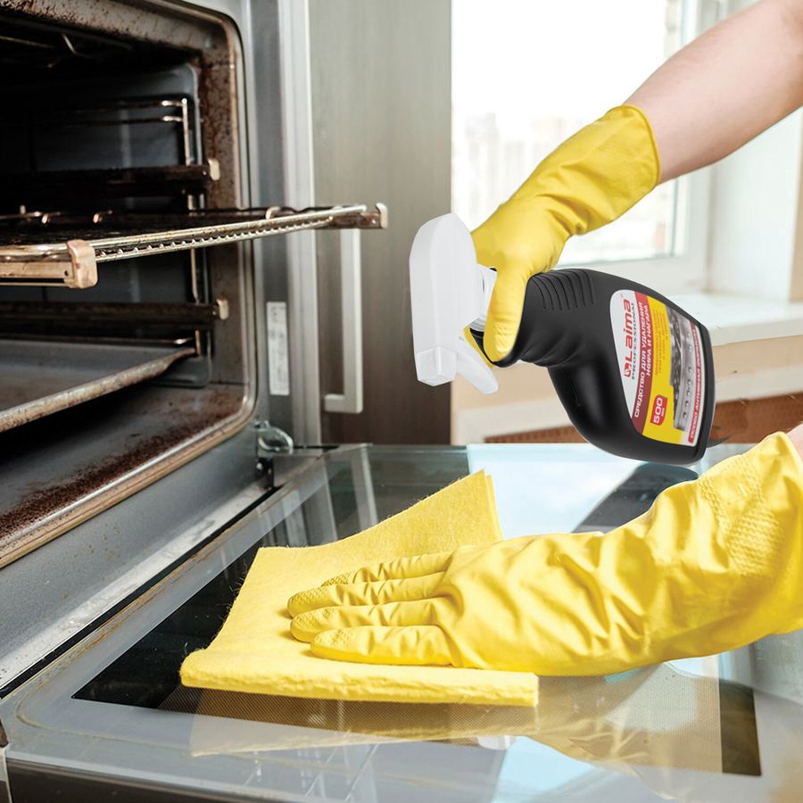 Средство для чистки плит, духовок, грилей от жира/нагара 500 мл, АНТИЖИР LAIMA, (аналог Шуманит), распылитель