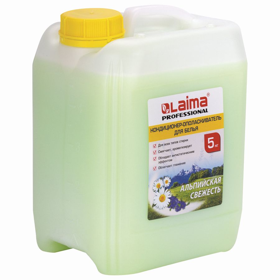 Кондиционер-ополаскиватель для белья 5 л LAIMA PROFESSIONAL,