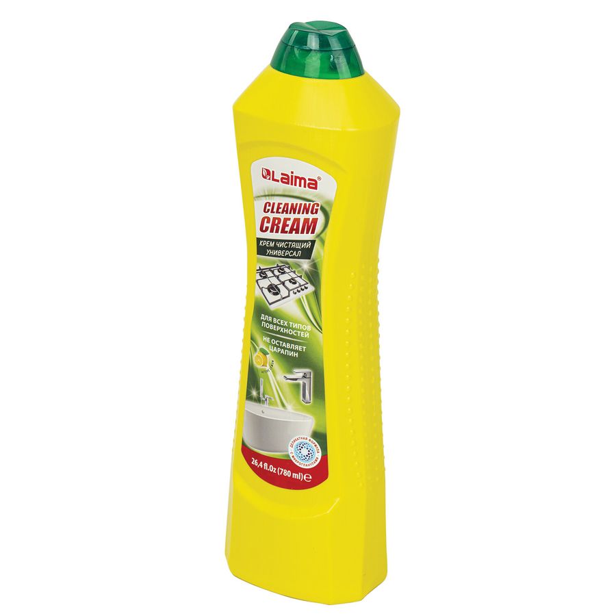 Чистящее средство универсальное крем 780 мл, LAIMA PROFESSIONAL "Лимон"