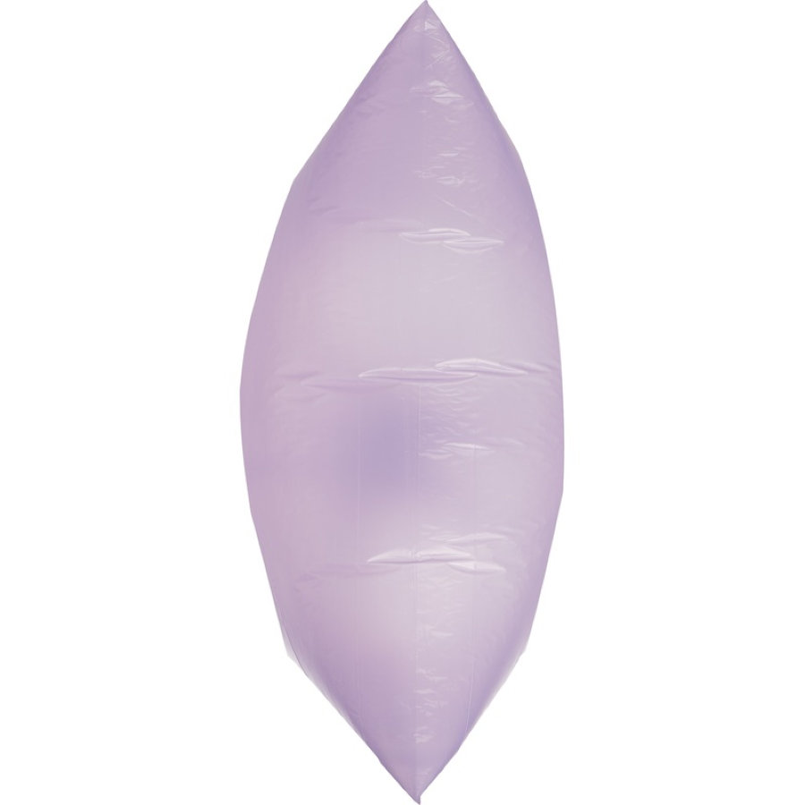 Пакеты для мусора 60 л, с завязками, фиолетовые, 30 мкм, в рулоне 20 шт, 60x70 см 