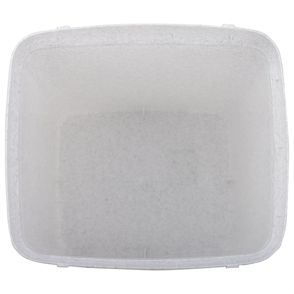 Ведро-контейнер 15 л, с крышкой (качающейся), для мусора,