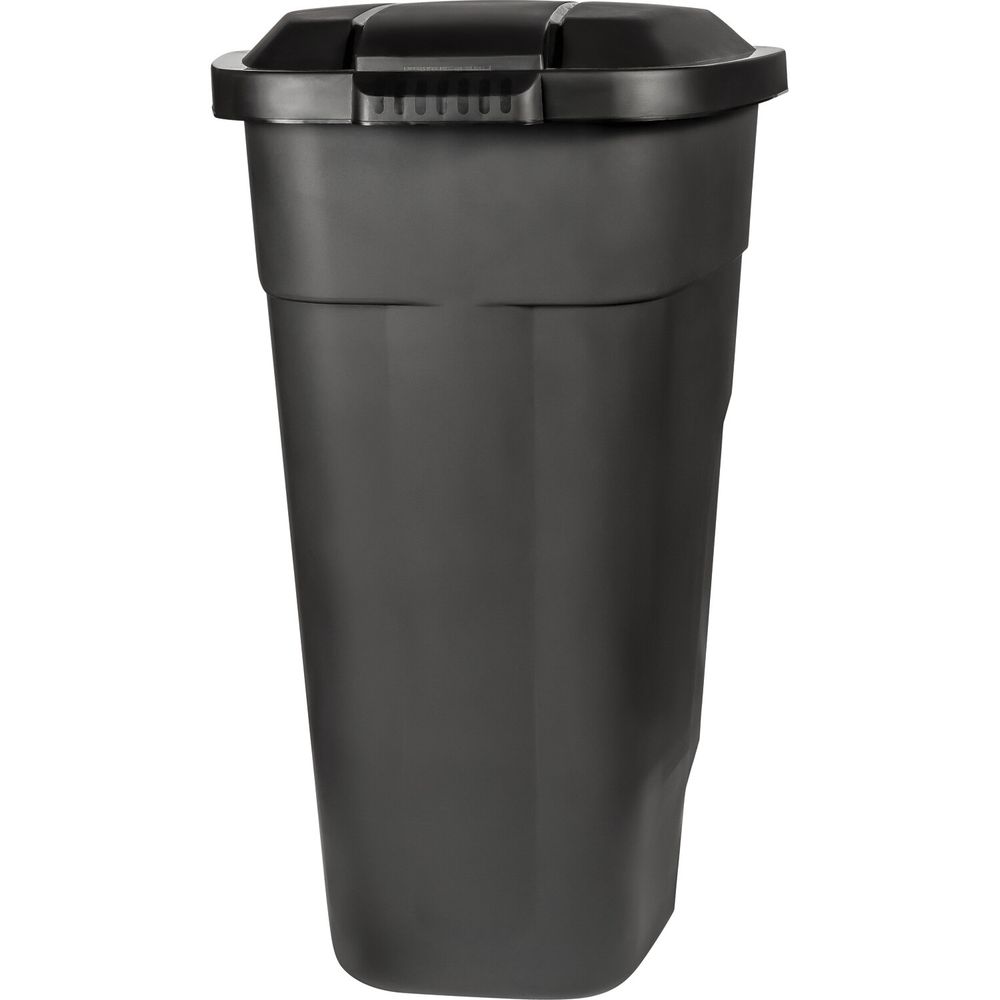 Контейнер 110 литров для мусора, с крышкой, на колесах, 84х54х58 см, пластиковый, PLAST TEAM