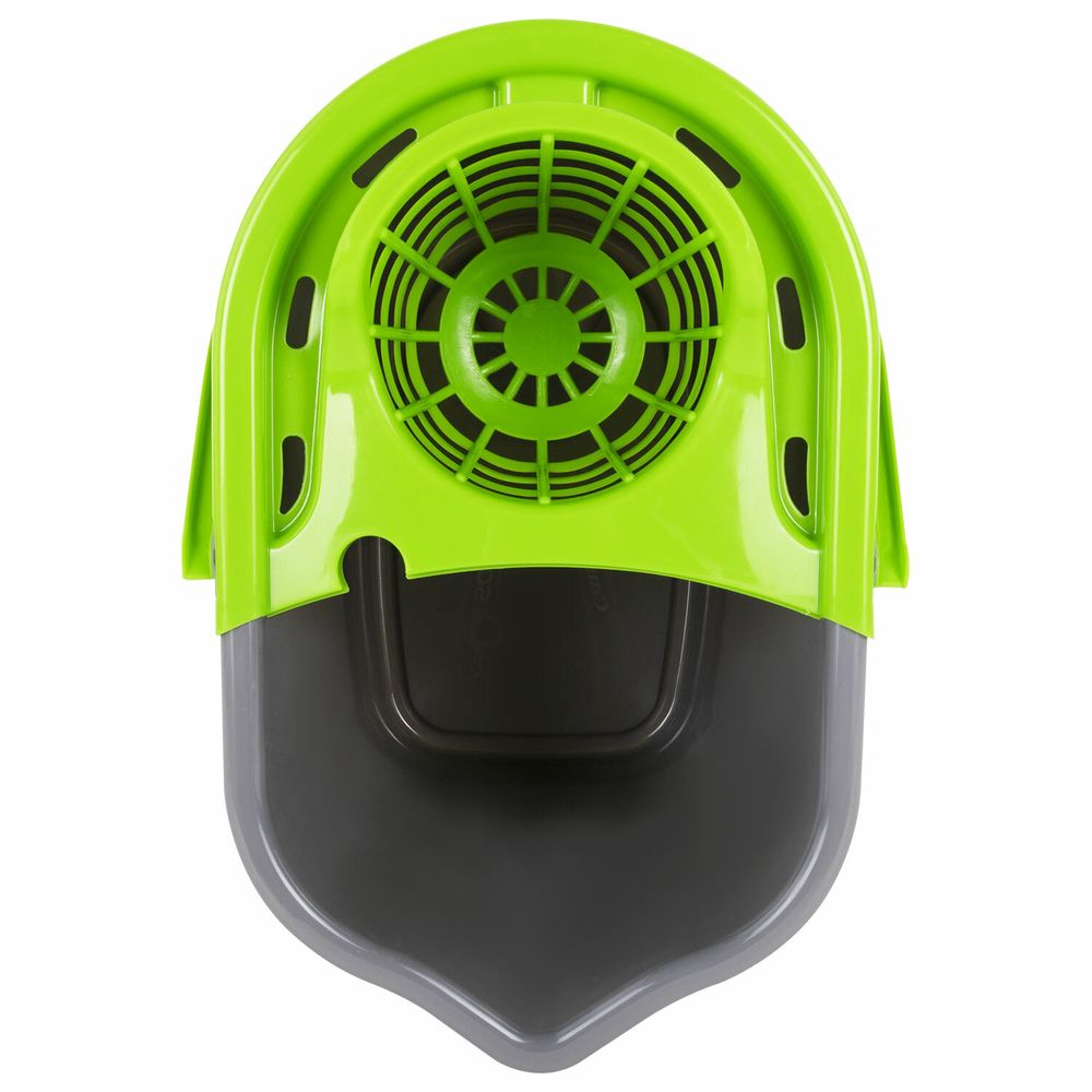 Ведро 10 л для уборки КОМПЛЕКТ с ОТЖИМОМ для веревочных и ленточных МОПов, 24х35х24 см, YORK