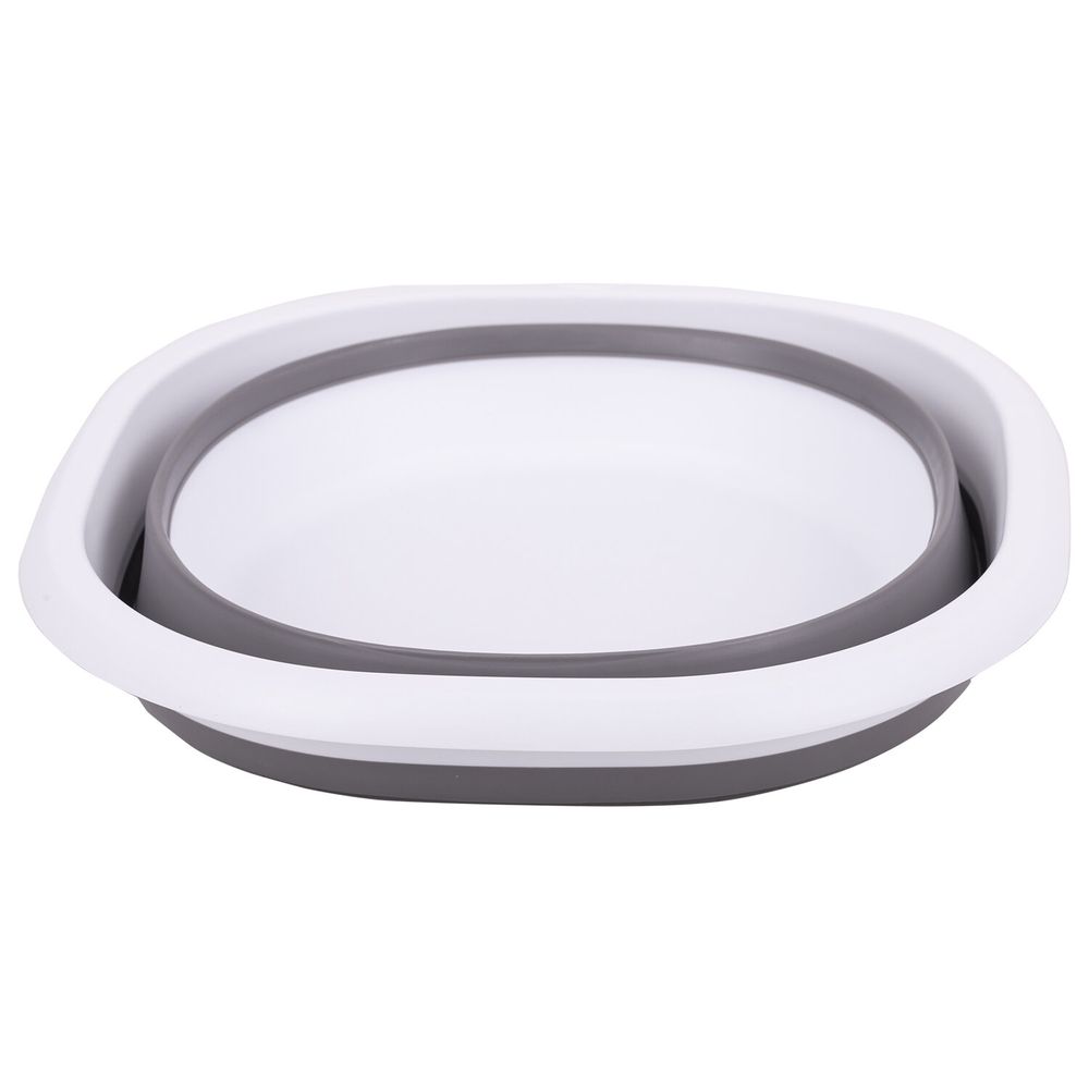 Таз складной силиконовый 10 литров круглый d=36 см для дома и дачи, LAIMA Home