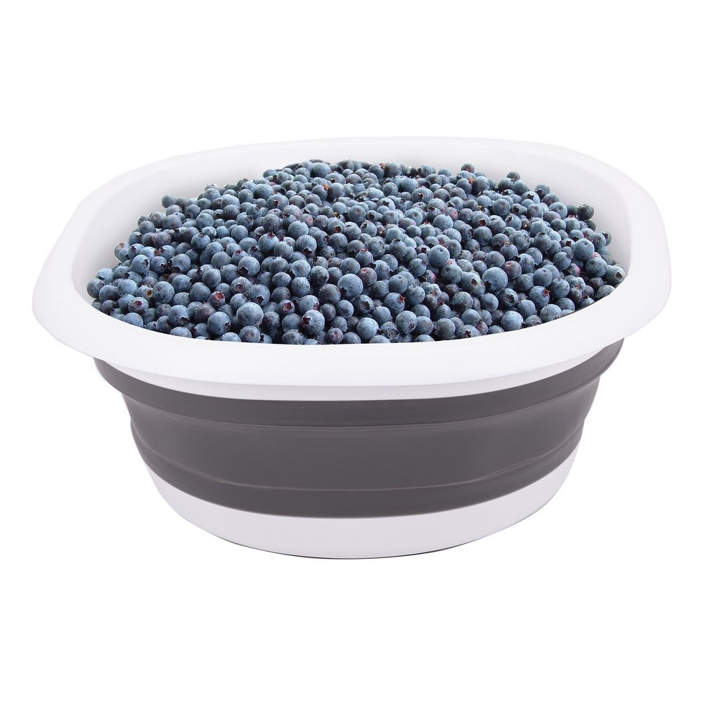 Таз складной силиконовый 10 литров круглый d=36 см для дома и дачи, LAIMA Home