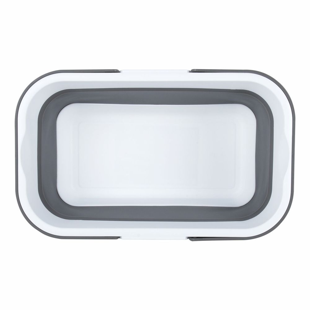 Таз складной силиконовый 16 литров со складными ручками 47х28 см для дома и дачи, LAIMA Home