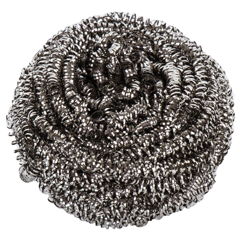 Губки (мочалки) для посуды металлические LAIMA, КОМПЛЕКТ 12шт., спиральные по 15 г