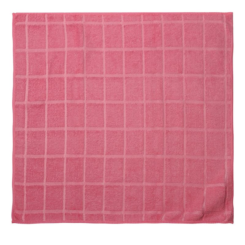 Салфетки универсальные, КОМПЛЕКТ 6шт., микрофибра, квадрат. тиснение, 40х40см, ас-ти, ЛЮБАША