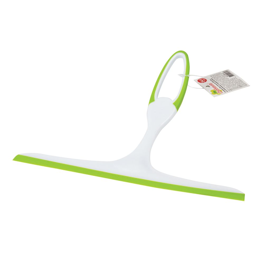 Стяжка для удаления жидкости со стекол ЛЮБАША, рабочая часть 24,5 см, пластик