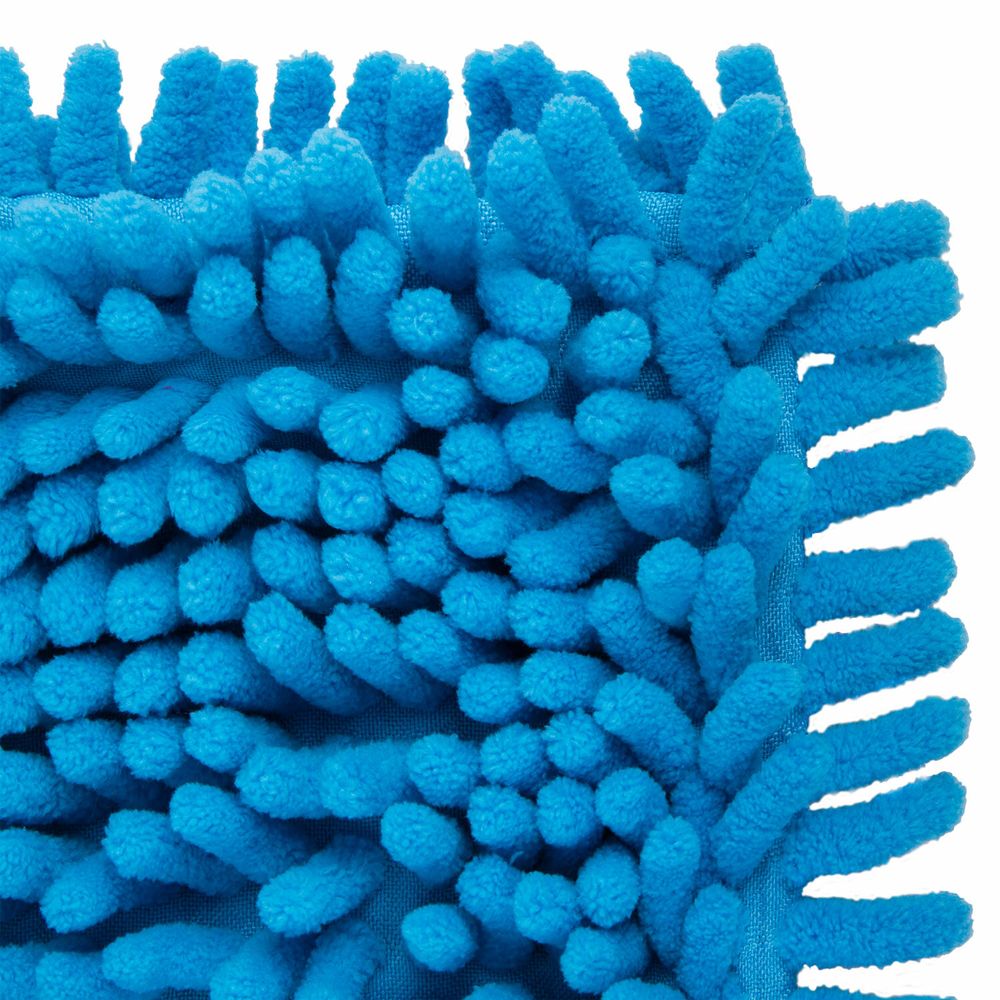 Насадка МОП КОМПЛЕКТ 4 шт., УНИВЕРСАЛЬНАЯ для швабр 38-42 см (ТИП К), микрофибра букли/синель, LAIMA