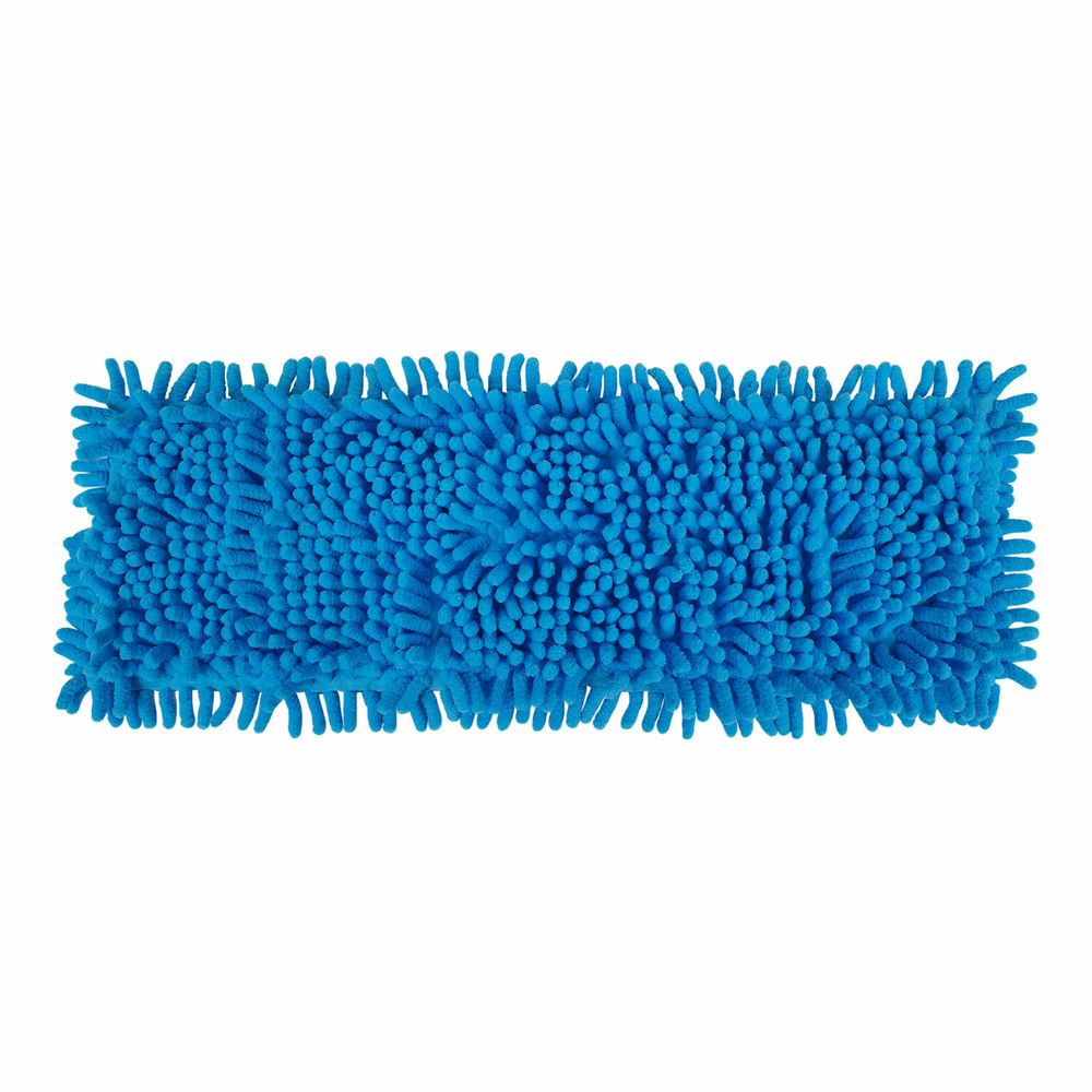 Насадка МОП КОМПЛЕКТ 4 шт., УНИВЕРСАЛЬНАЯ для швабр 38-42 см (ТИП К), микрофибра букли/синель, LAIMA