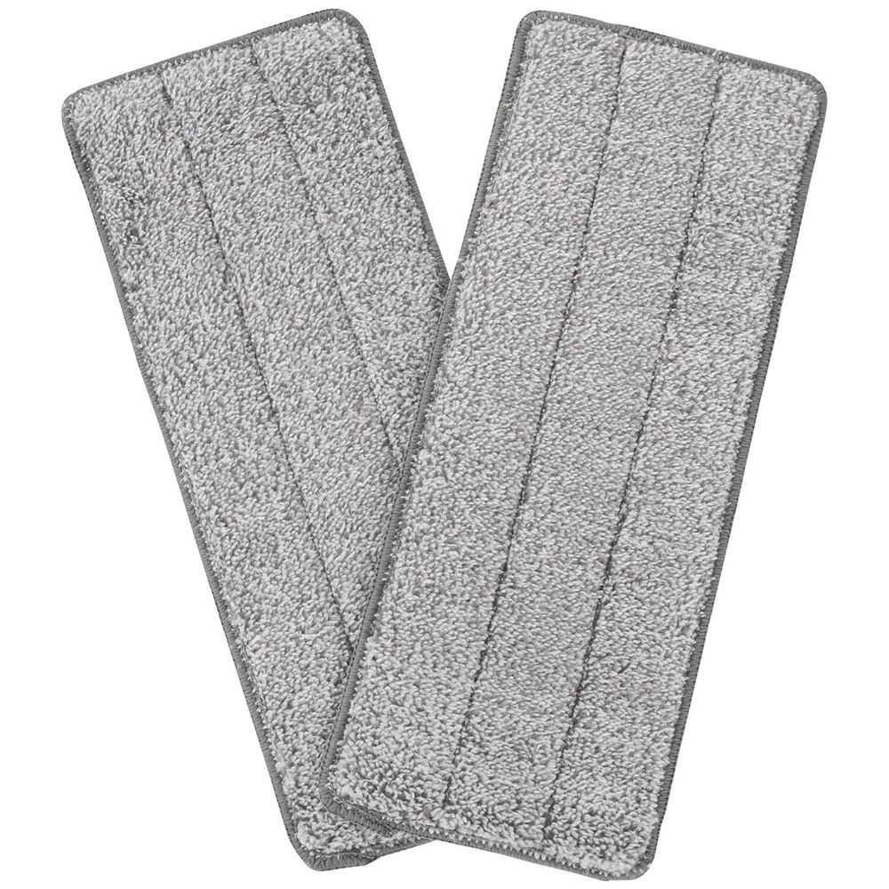 Насадки МОП для швабры (кармашки с 1-й стороны) КОМПЛЕКТ 2 шт., микрофибра, 33х12,5 см, LAIMA