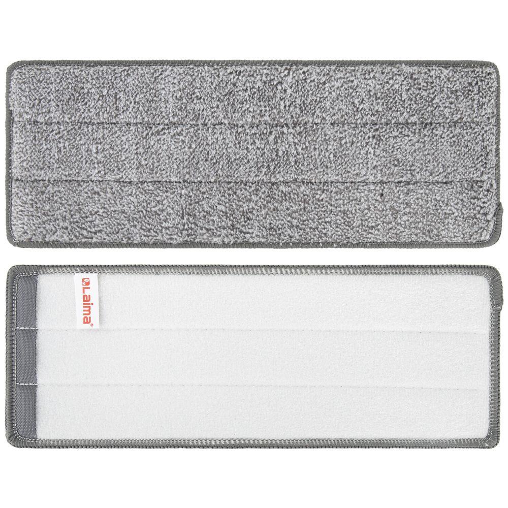 Насадки МОП для швабры (кармашки с 1-й стороны) КОМПЛЕКТ 4 шт., микрофибра, 33х12,5 см, LAIMA