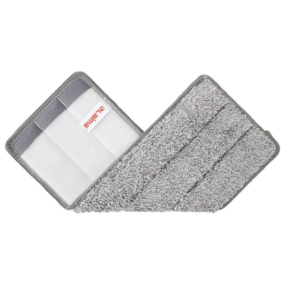 Насадки МОП для швабры (кармашки с 2-х сторон) КОМПЛЕКТ 4 шт., микрофибра, 33х12,5 см, LAIMA