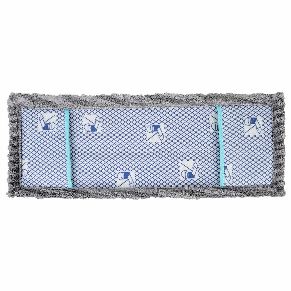 Швабра с насадкой 42 см, телескопический черенок 75-120 см, микрофибра, карманы, LAIMA HOME