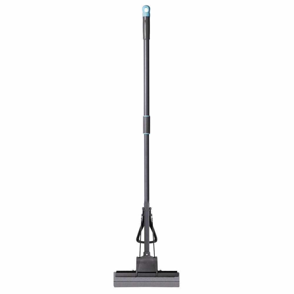 Швабра самоотжимная, роликовый отжим, насадка PVA 27 см, телескопический черенок 84-122 см, LAIMA HOME