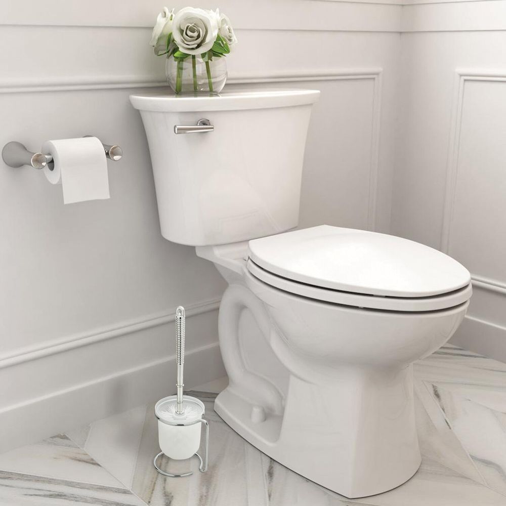 Ерш для унитаза LAIMA на металлической подставке, пластиковый, хромовый