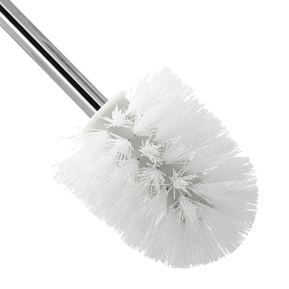 Ерш для унитаза LAIMA, подставка из толстого стекла, крепление к стене, хромированная сталь