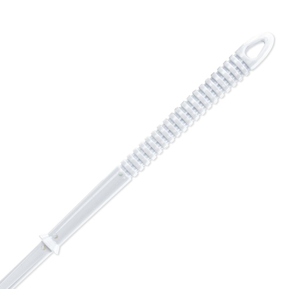 Ерш для унитаза ЛЮБАША, с подставкой, пластик, белый