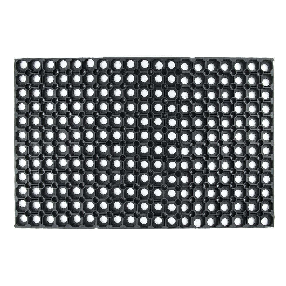 Коврик входной резиновый грязесборный ячеистый, 100х150 см, толщина 16 мм, LAIMA EXPERT