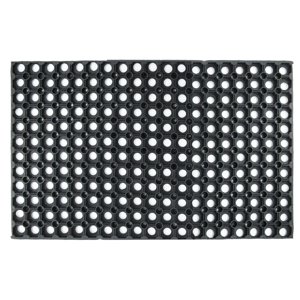 Коврик входной резиновый грязесборный ячеистый, 40х60 см, толщина 16 мм, LAIMA EXPERT