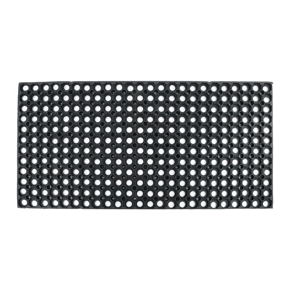 Коврик входной резиновый грязесборный ячеистый, 50х100 см, толщина 16 мм, LAIMA EXPERT