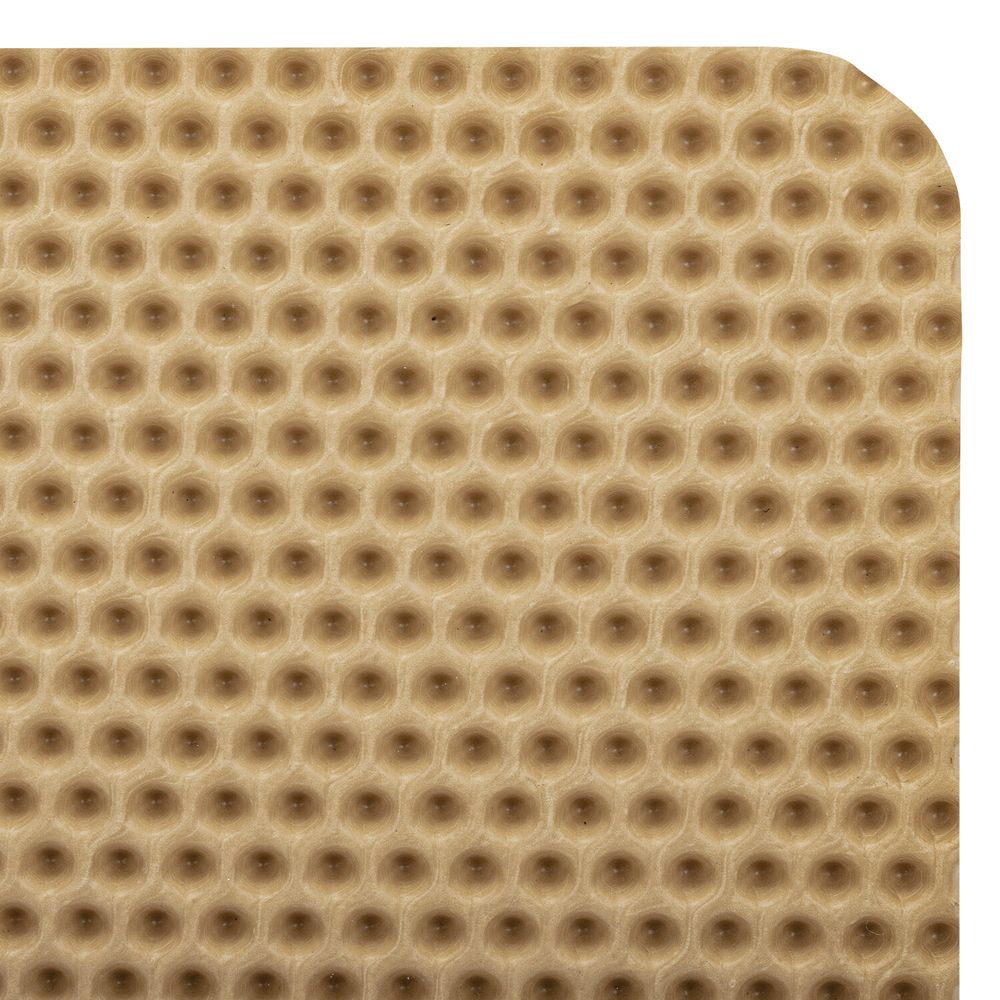 Коврик EVA / ЭВА универсальный 35х45 см ячеистый (СОТЫ) применим для сушки посуды, кухни, ванной, животных, цвет БЕЖЕВЫЙ LAIMA