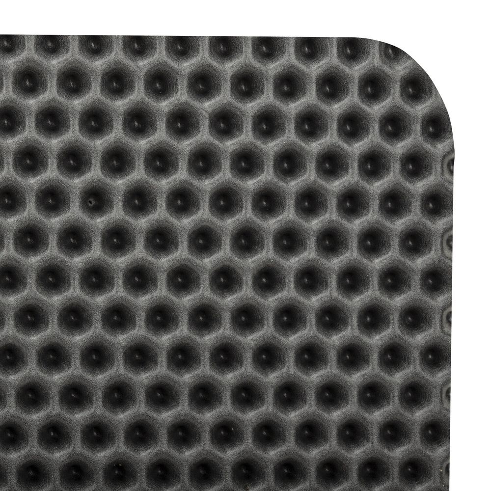 Коврик EVA / ЭВА универсальный 50х67см ячеистый (СОТЫ) применим для сушки посуды, кухни, ванной, прихожей, животных, цвет СЕРЫЙ LAIM