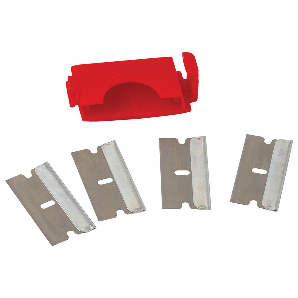 Скребок для любых поверхностей (стеклокерамика, стекло, плитка) BRAUBERG "CLEAN", 5 лезвий