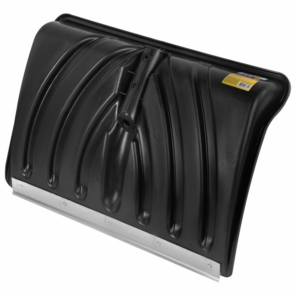 Лопата снеговая 46х33 см БЕЗ ЧЕРЕНКА "КРЕПЫШ" СУПЕРПРОЧНАЯ, планка на клепках, ГРАНДМАСТЕР