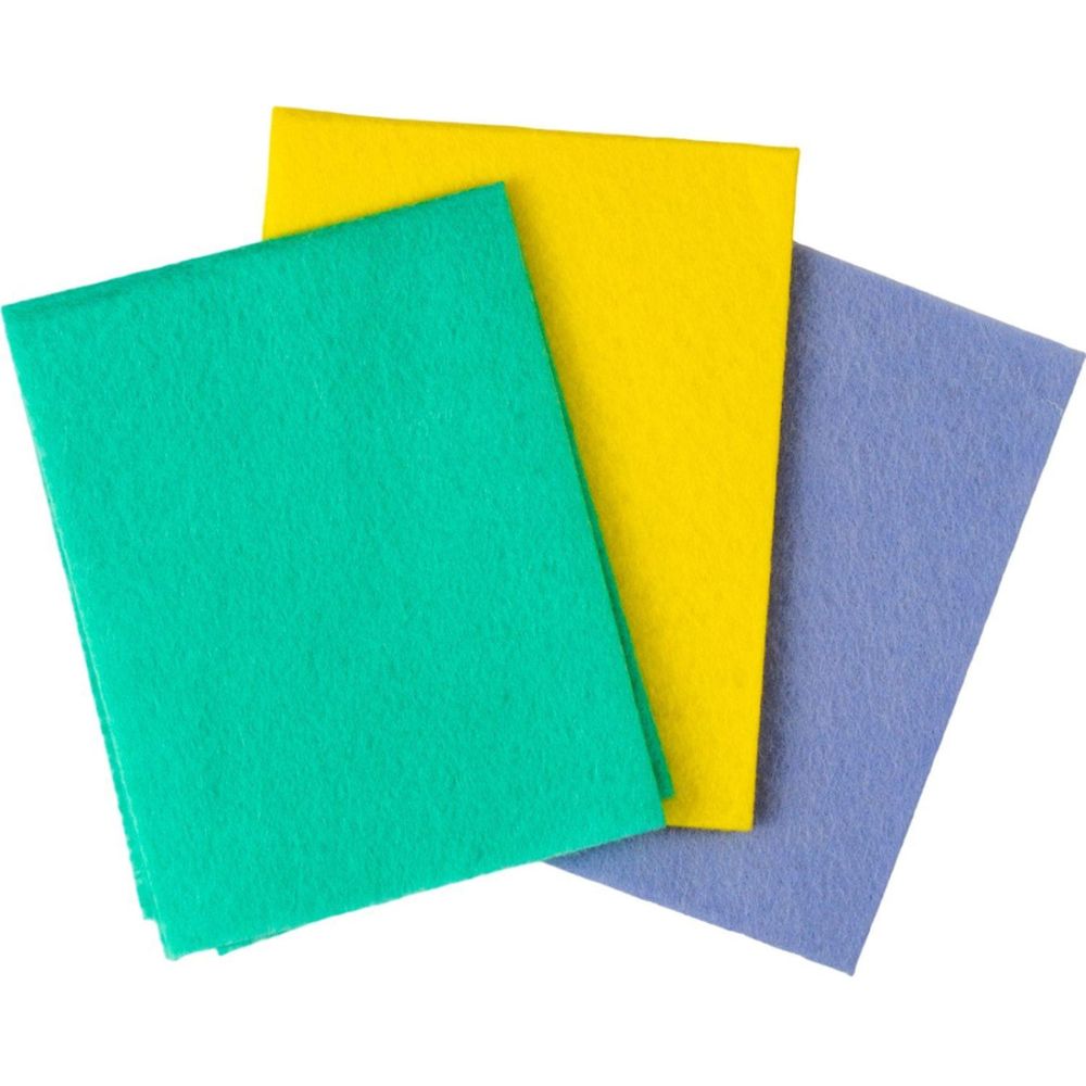 Салфетка универсальная Paclan, вискоза, 30х38см, 3шт/уп