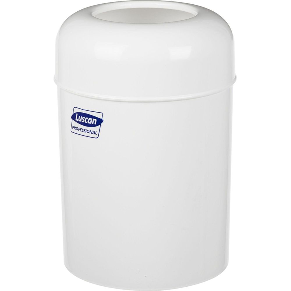 Ведро для мусора Luscan Professional настенное 15л белое 3522W