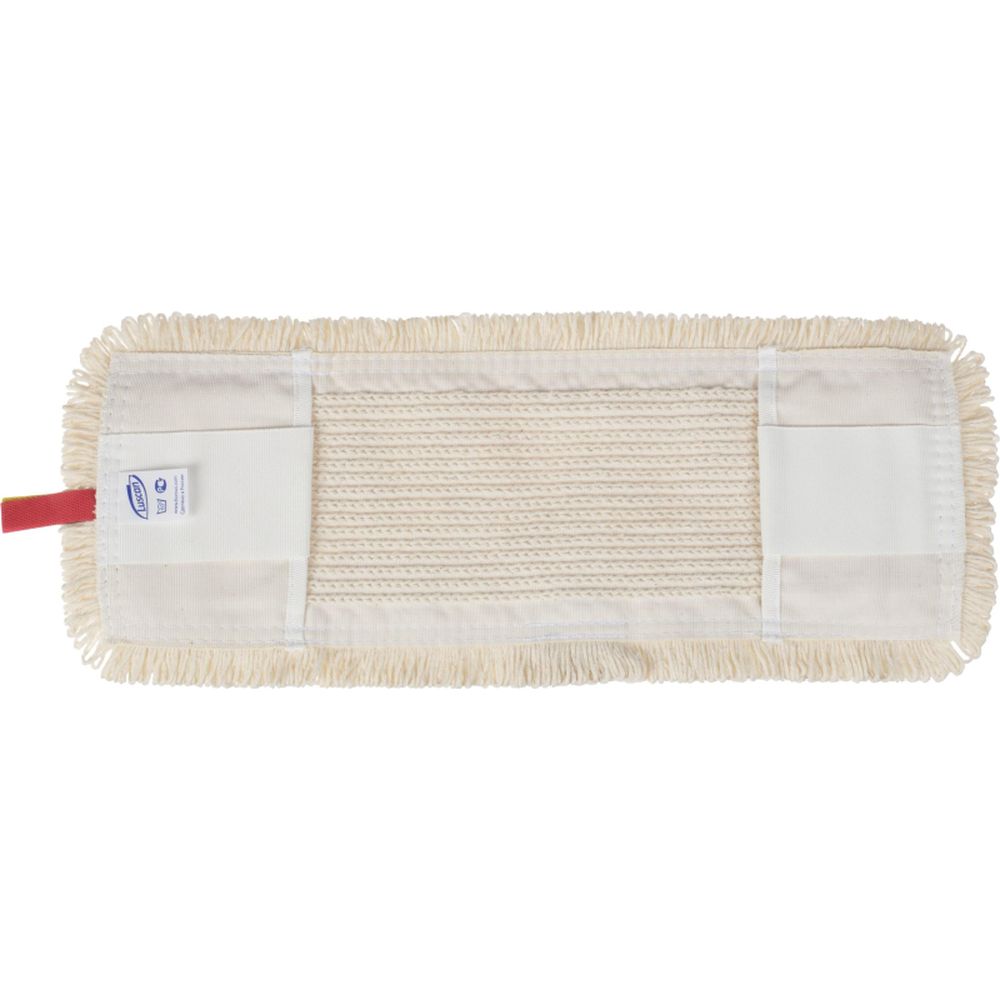 Насадка МОП Luscan 40x11см х/б тафтинг карман/ухо бежевая