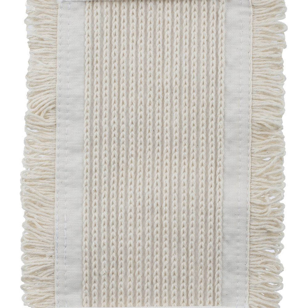 Насадка МОП Luscan 40x11см х/б тафтинг карман/ухо бежевая