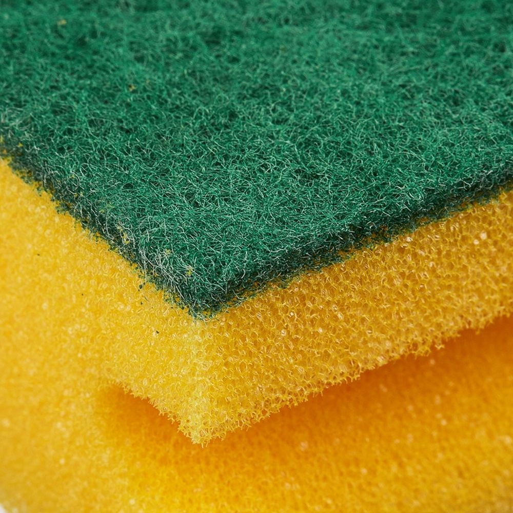 Губки Luscan для посуды 2 штуки/упак 90х70х38мм (Профиль2 ЭкоЛайн)