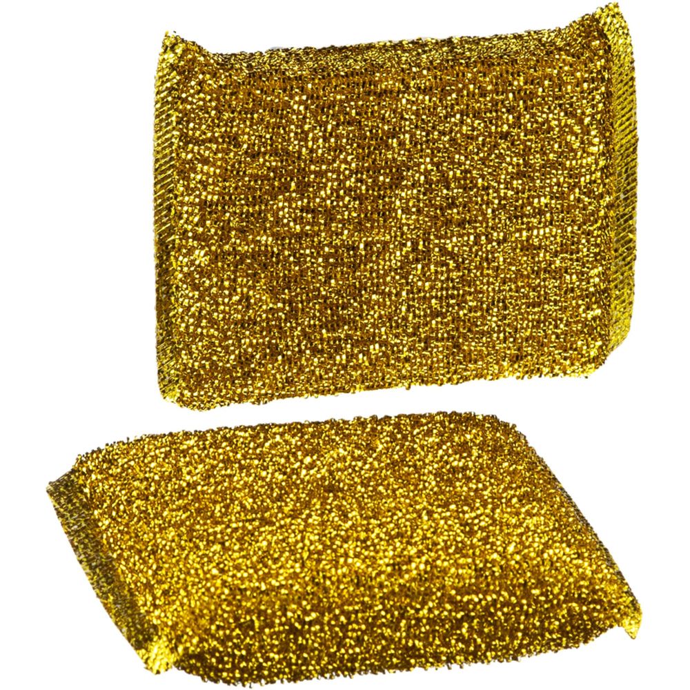 Губки Luscan для посуды в оплетке 2 штуки/упаковка (Гектор 2)