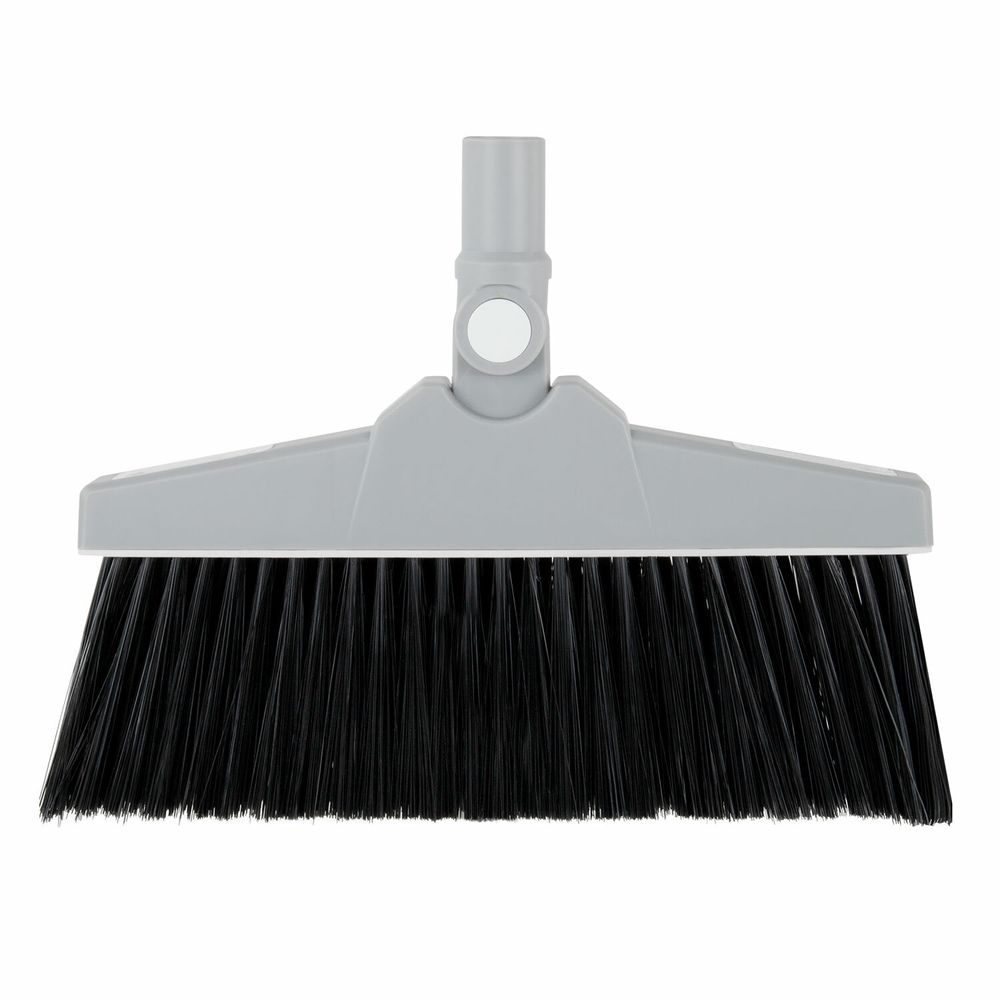 Совок для мусора + щётка на телескопических рукоятках 59-93 см, бело-серый, LAIMA