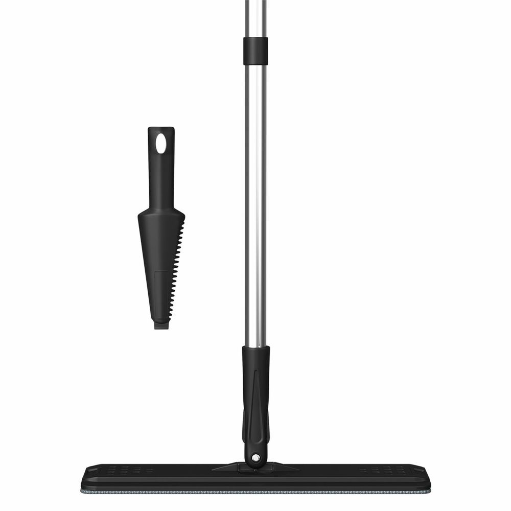 Швабра с отжимом и ведром AltaMop L (10 л), 2 насадки микрофибра, длина ручки 134-154 см, LAIMA