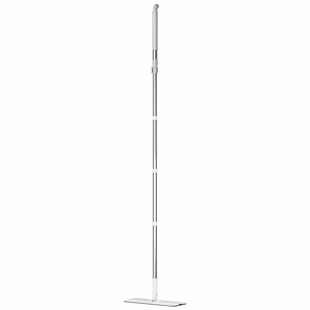 Швабра с отжимом и ведром NeoMop XL (12 л), 2 насадки микрофибра, длина ручки 134-154 см, LAIMA