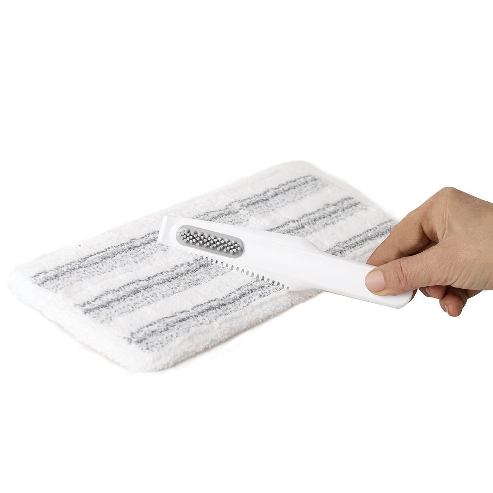 Швабра с распылителем NeoSpray luxe, 2 насадки T-Clean из плотной микрофибры, скребок, LAIMA