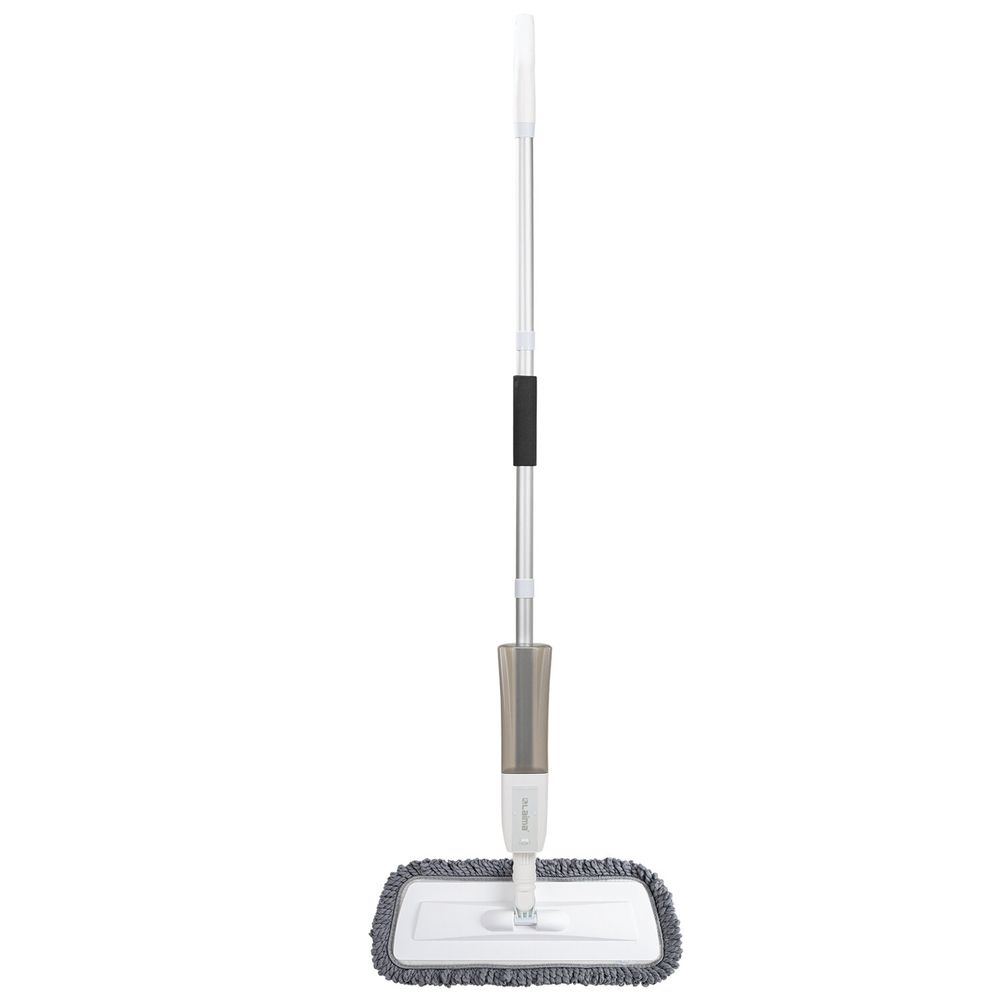 Швабра с распылителем UltraSpray X, 2 насадки из микрофибры объемный ворс, скребок, LAIMA