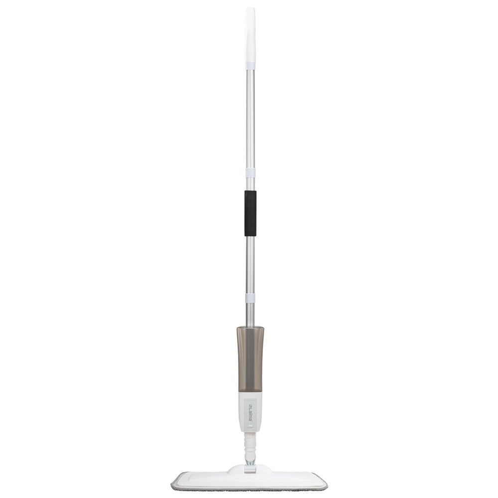 Швабра с распылителем UltraSpray Z, 2 насадки из микрофибры с плоским ворсом, скребок, LAIMA