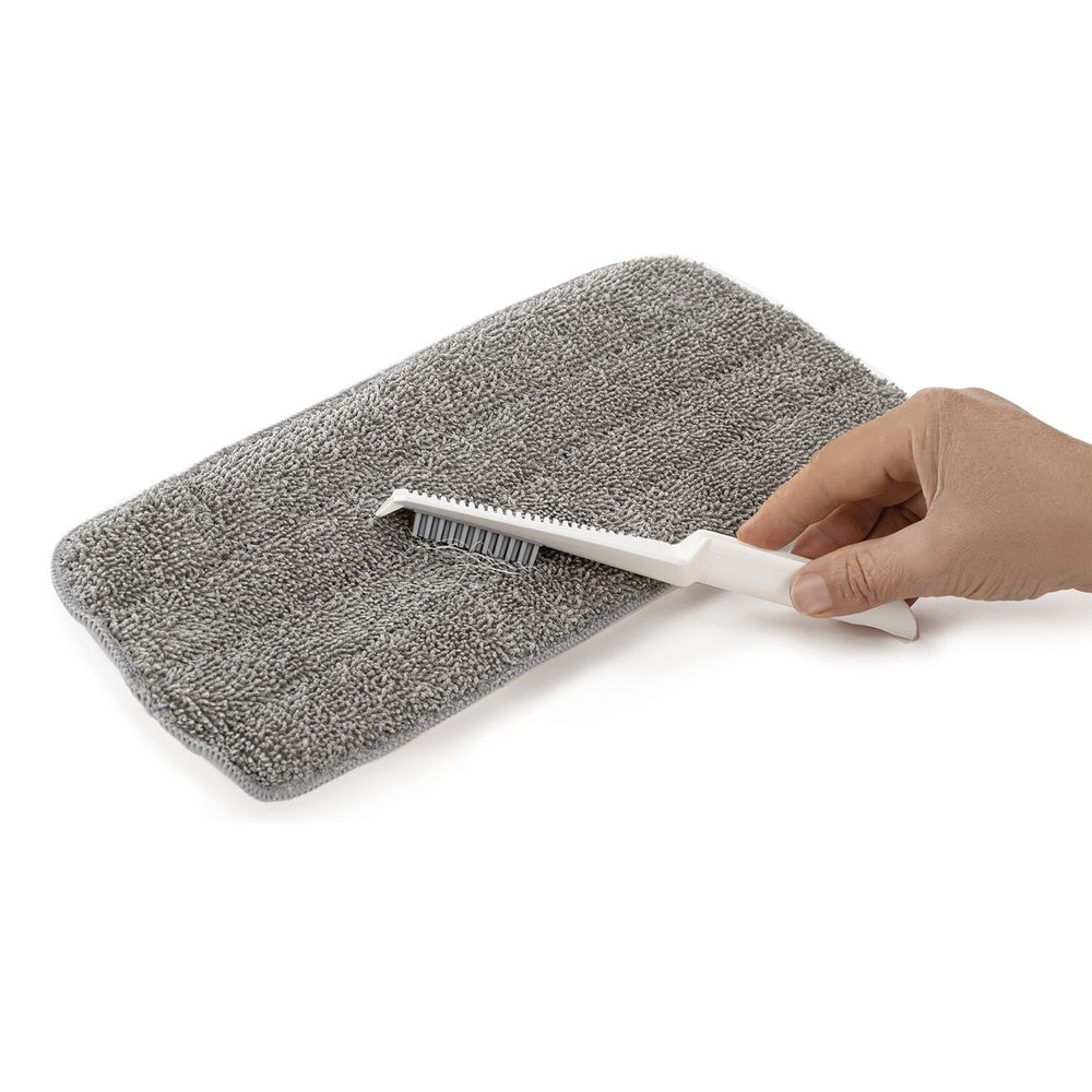 Швабра с распылителем UltraSpray Z, 2 насадки из микрофибры с плоским ворсом, скребок, LAIMA