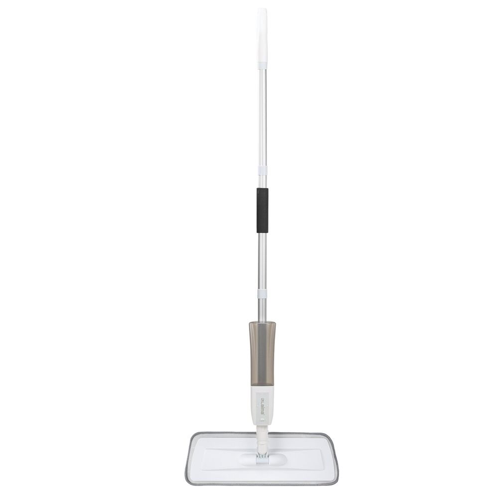 Швабра с распылителем UltraSpray Z, 2 насадки из микрофибры с плоским ворсом, скребок, LAIMA