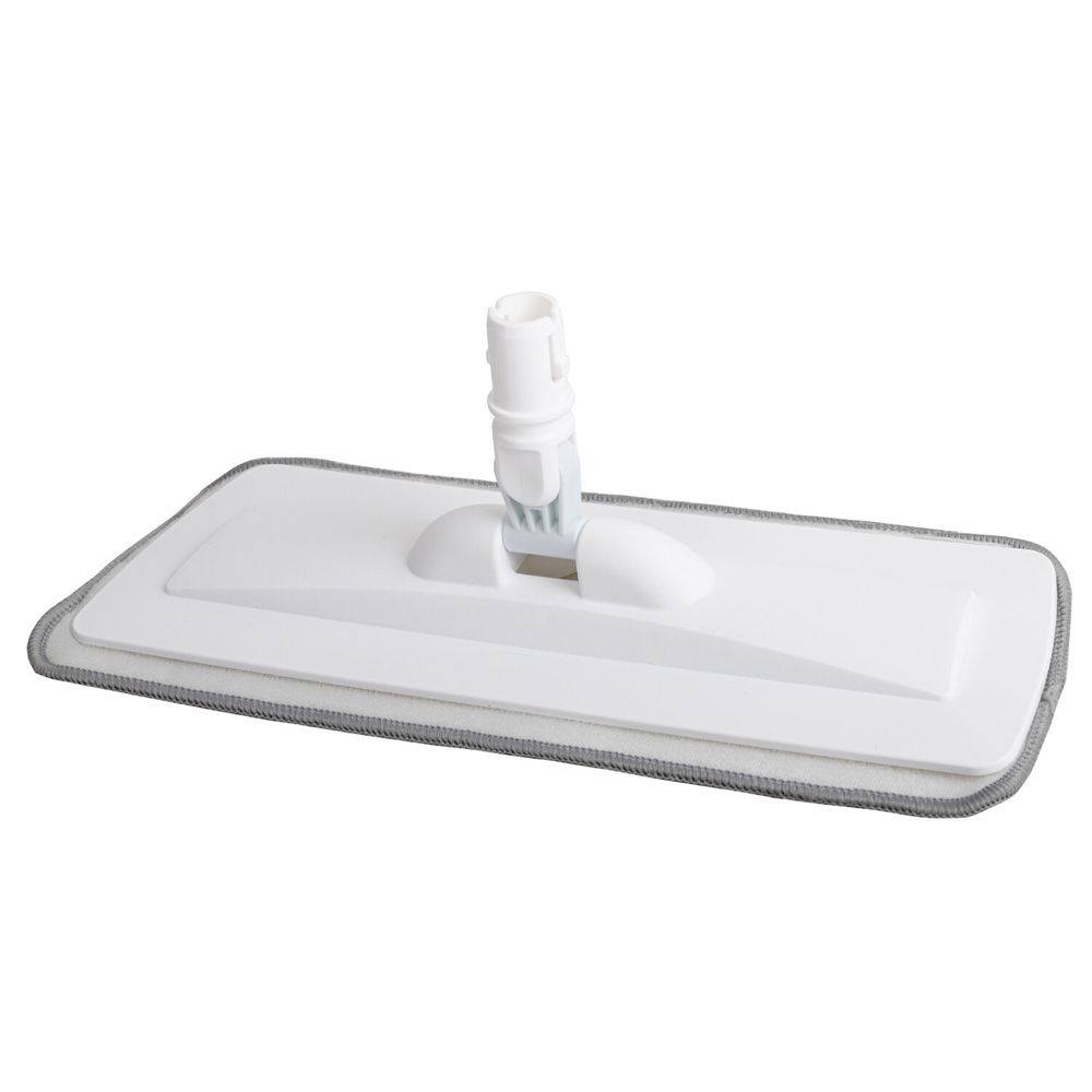 Швабра с распылителем UltraSpray Z, 2 насадки из микрофибры с плоским ворсом, скребок, LAIMA